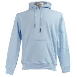 Arctic Blue Plain Hoodie