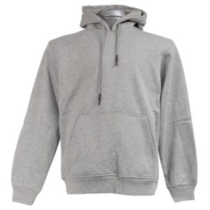 Ash Grey Plain Hoodie