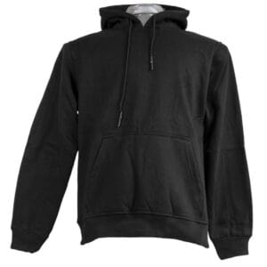 Black Plain Hoodie