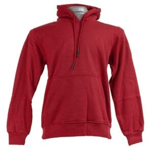 Cherry Red Plain Hoodie