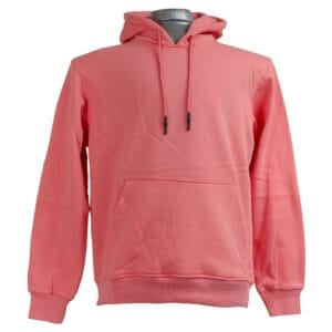 Fair Pink Plain Hoodie