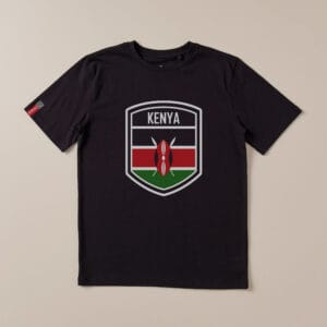 Kenyan Badge T-Shirt (Black)