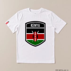 Kenyan Badge T-Shirt (White)