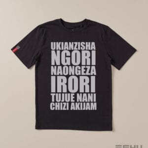 Ukianzisha Ngori T-Shirt (Black)