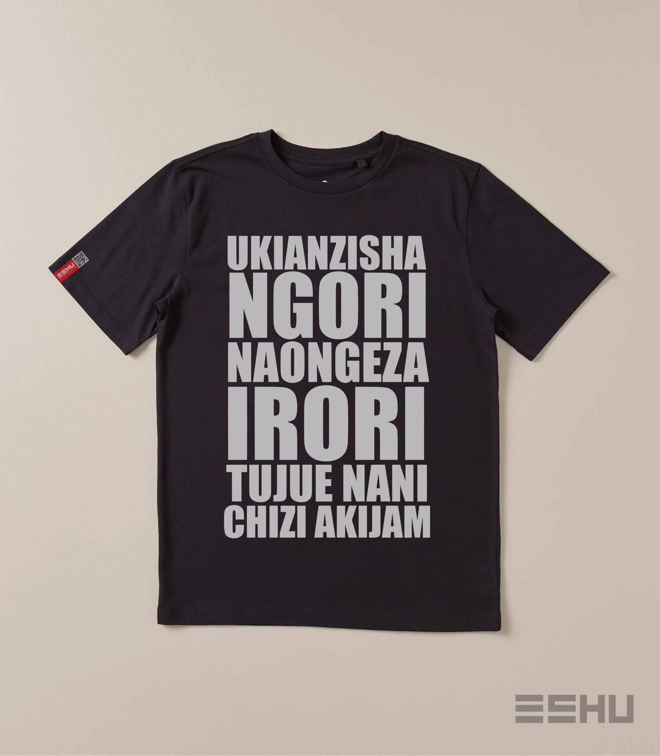 Ukianzisha Ngori T-Shirt (Black)